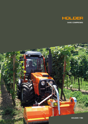 Общински трактори Holder F 780