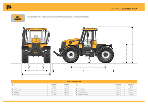 Общински трактори JCB Fastrac 3200-80 Xtra