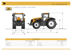 Общински трактори JCB Fastrac 7200-70