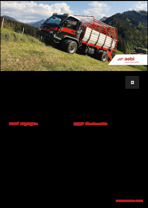 Общински многофункционални превозни средства на дизел Aebi TP 470 Vario