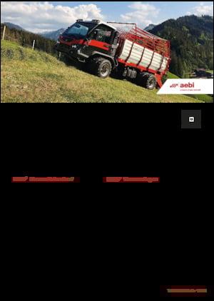 Общински многофункционални превозни средства на дизел Aebi TP 470 Vario