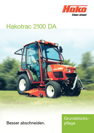 Общински трактори Hako Hakotrac 2100 DA