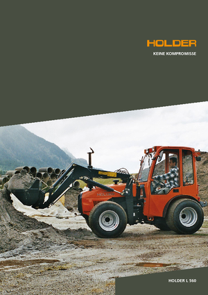 Общински трактори Holder L 560