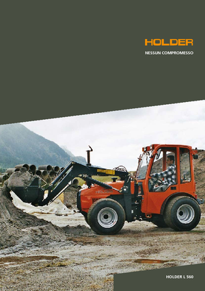 Общински трактори Holder L 560