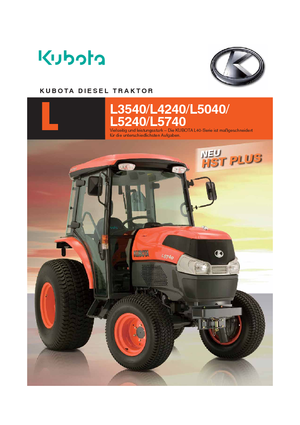 Общински трактори Kubota L 4240 D