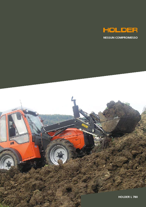 Общински трактори Holder L 780