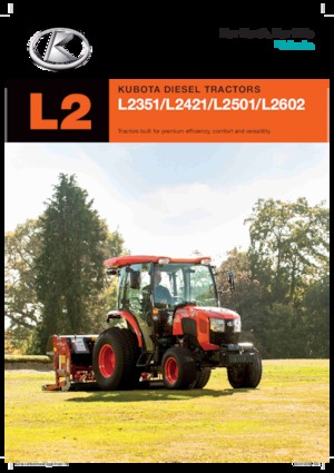 Общински трактори Kubota L2501 DW