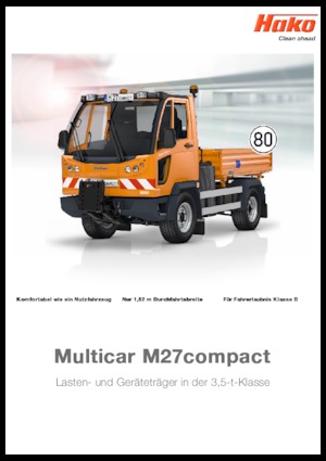 Общински трактори Hako Multicar M 27compact