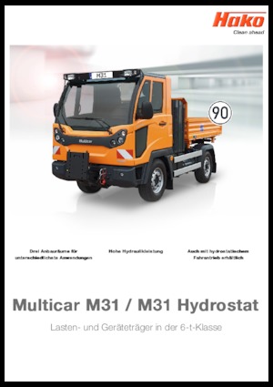 Общински трактори Hako Multicar M31 C