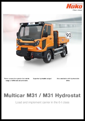 Общински трактори Hako Multicar M31 C
