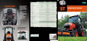 Общински трактори Kubota ST341-C