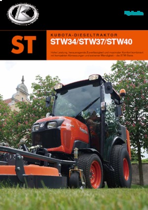 Общински трактори Kubota STW34