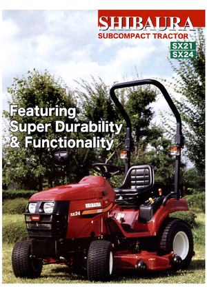 Общински трактори Shibaura SX 24