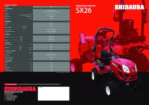 Общински трактори Shibaura SX 26