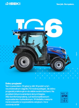 Общински трактори Iseki TG 6370