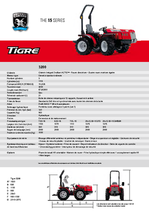 Общински трактори Carraro Tigre 3200