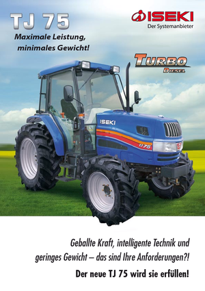 Общински трактори Iseki TJ 75