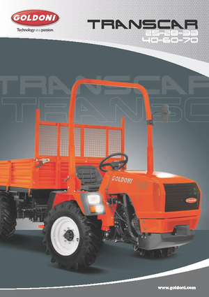Общински трактори Goldoni Transcar 25 RS