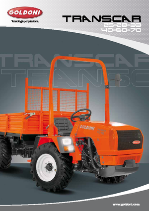 Общински трактори Goldoni Transcar 25 RS