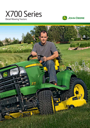 Общински трактори John Deere X 740