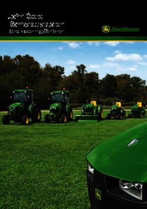 Общински многофункционални превозни средства на дизел John Deere 3033 R