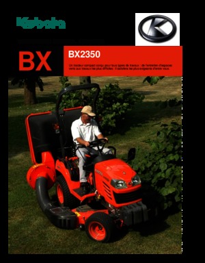 Общински трактори Kubota BX2350 D