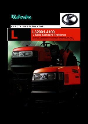 Общински трактори Kubota L4100