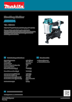 ГВОЗДЕИ И ТЕЛБОДИ Makita AN454