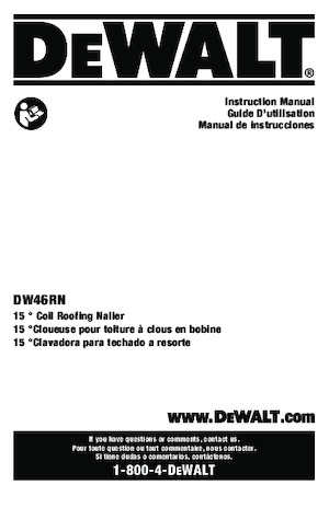 ГВОЗДЕИ И ТЕЛБОДИ DEWALT DW46RN