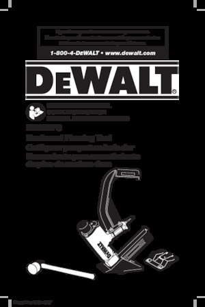 ГВОЗДЕИ И ТЕЛБОДИ DEWALT DWMIIIFS