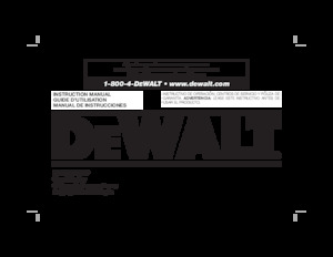 ГВОЗДЕИ И ТЕЛБОДИ DEWALT DWSL18CAP