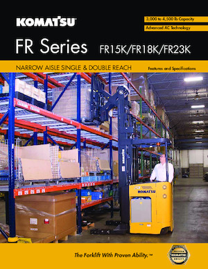 Мотокари с тесен проход VNA Komatsu FR23K-3