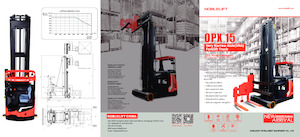 Мотокари с тесен проход VNA Noblelift OPX 33