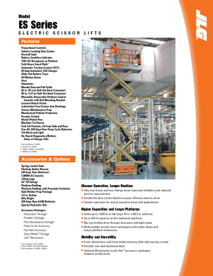 Колесни ножични автовишки JLG 1930ES