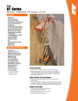 Колесни ножични автовишки JLG 3394RT