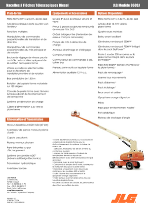Колесни телескопични подемници JLG 860SJ