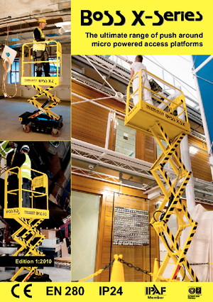 Колесни ножични автовишки Youngman BoSS X3 X