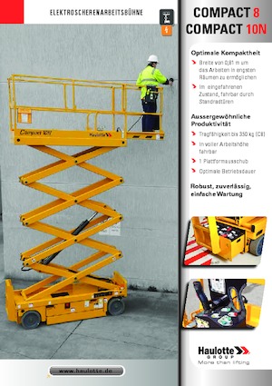 Колесни ножични автовишки Haulotte Compact 10N