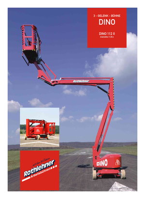 Колесни повдигачи с подвижна стрела PB Dino 112D II