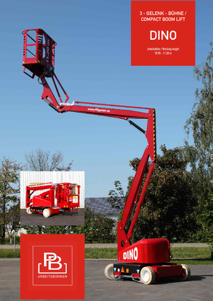 Колесни повдигачи с подвижна стрела PB DINO 112 II