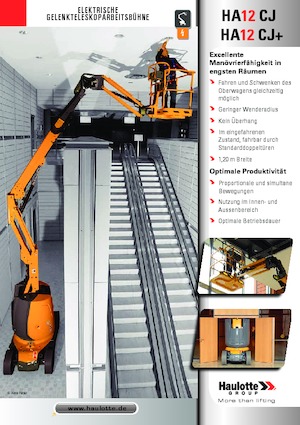 Колесни повдигачи с подвижна стрела Haulotte HA12 CJ