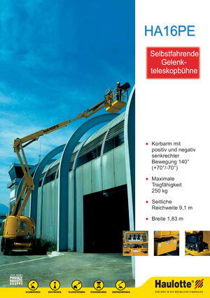 Колесни повдигачи с подвижна стрела Haulotte HA 16 PE