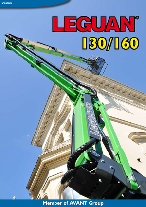 Колесни повдигачи с подвижна стрела Avant Tecno Leguan 160