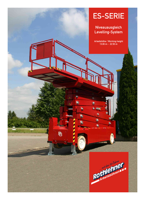 Колесни ножични автовишки PB PB S225-12ES