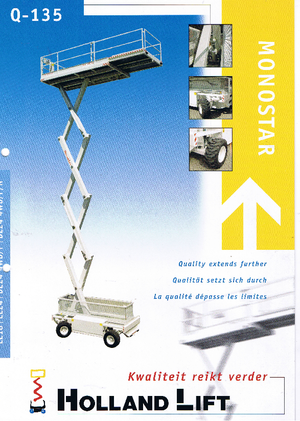 Колесни ножични автовишки Holland-Lift Q 135 DL 24 4WD P/N