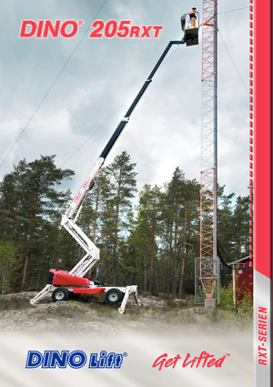 Колесни повдигачи с подвижна стрела Dino Lift Rhino 205 RXT