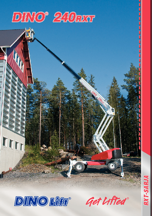 Колесни повдигачи с подвижна стрела Dino Lift Rhino 240 RXT