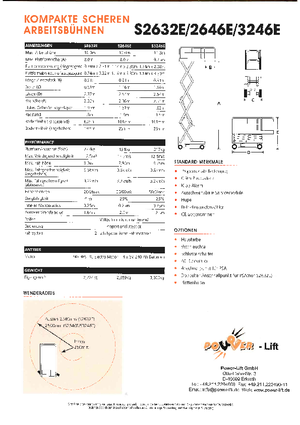 Колесни ножични автовишки Snorkel S 2646