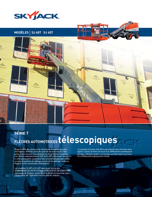 Колесни телескопични подемници Skyjack SJ 45 T