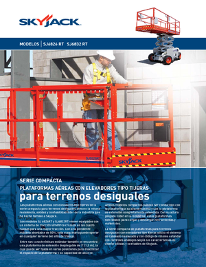 Колесни ножични автовишки Skyjack SJ 6832 RT